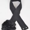 Plus Size Elastic Belt with Large Floral Accent