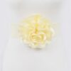 Plus Size Elastic Belt with Large Floral Accent