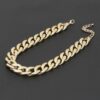Oversized CCB Chain Necklace – Polished Links