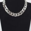 Oversized CCB Chain Necklace – Polished Links