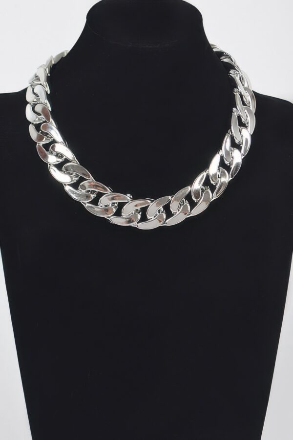 Oversized CCB Chain Necklace – Polished Links