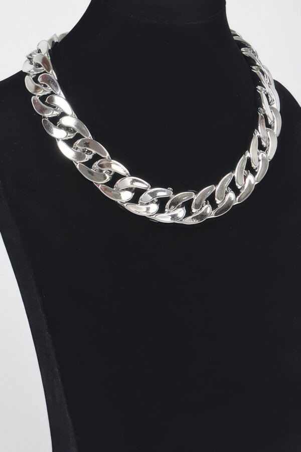 Oversized CCB Chain Necklace – Polished Links