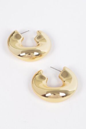 Sculpted Mixed-Metal Ear Cuff – Gold & Silver