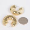 Sculpted Mixed-Metal Ear Cuff – Gold & Silver