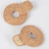 Oversized Woven Paper Earrings – Handmade Boho