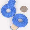Oversized Woven Paper Earrings – Handmade Boho