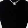Reflection Plate Snake Chain Necklace – Polished Gold-Tone