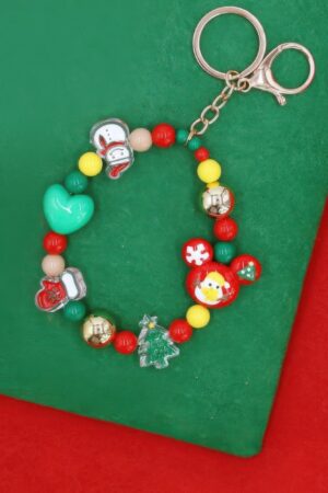 Christmas Charm Key Chain – Festive Holiday Accent