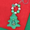 Christmas Keychain – Festive Fir Holiday Charm