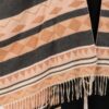 Aztec Fringe Ruana – Lightweight Polyester Wrap