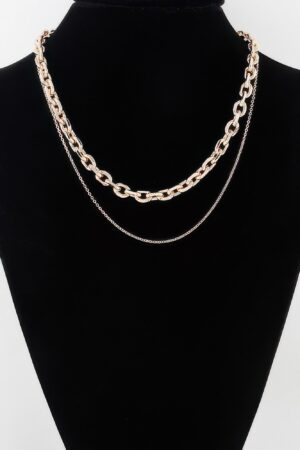 Link Necklace – 16-inch Classic Chain for Layering