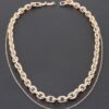 Link Necklace – 16-inch Classic Chain for Layering