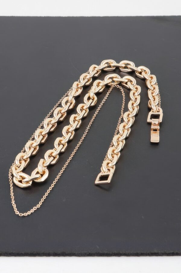 Link Necklace – 16-inch Classic Chain for Layering