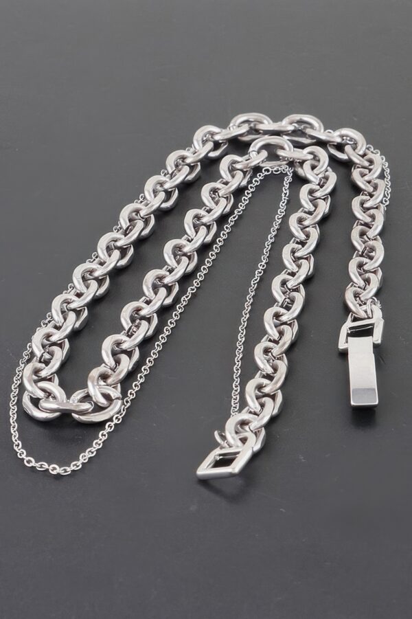 Link Necklace – 16-inch Classic Chain for Layering