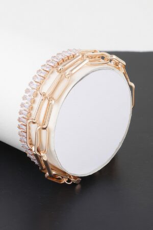 Chainlink Bracelet – Smooth-Finish Link for Layering