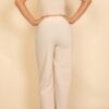 Smocked Bralette & Wide-Leg Pants Two-Piece Set