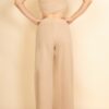 Crop Tee and Wide-Leg Lounge Set – Soft Knit