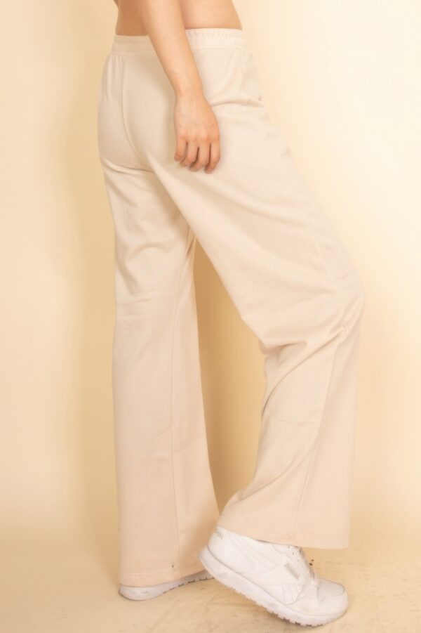 Crop Tee and Wide-Leg Lounge Set – Soft Knit