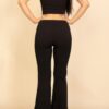 Ribbed Crop Tank & High-Rise Flare Pants Set