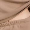 Plus Size Poly Fleece High-Waist Joggers with Pockets