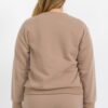 Plus Size Poly Fleece Crewneck Pullover – Ribbed Hem