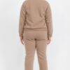 Plus Size Poly Fleece Crewneck Pullover – Ribbed Hem