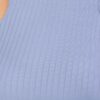 Plus Ribbed Cropped Top & Bootcut Pants Set