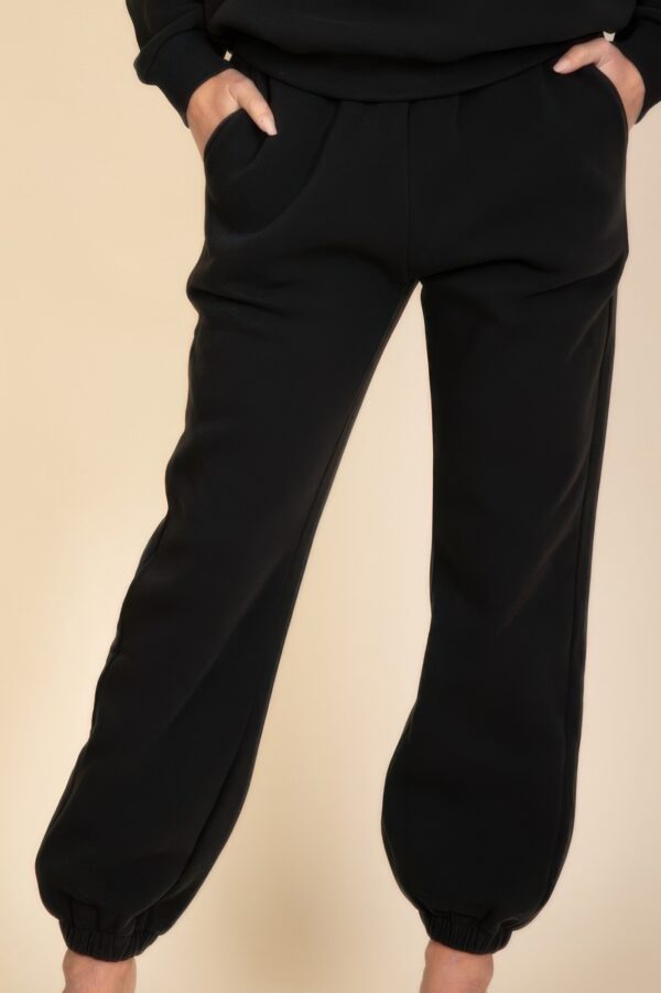 Poly Fleece High-Rise Elastic Waist Joggers