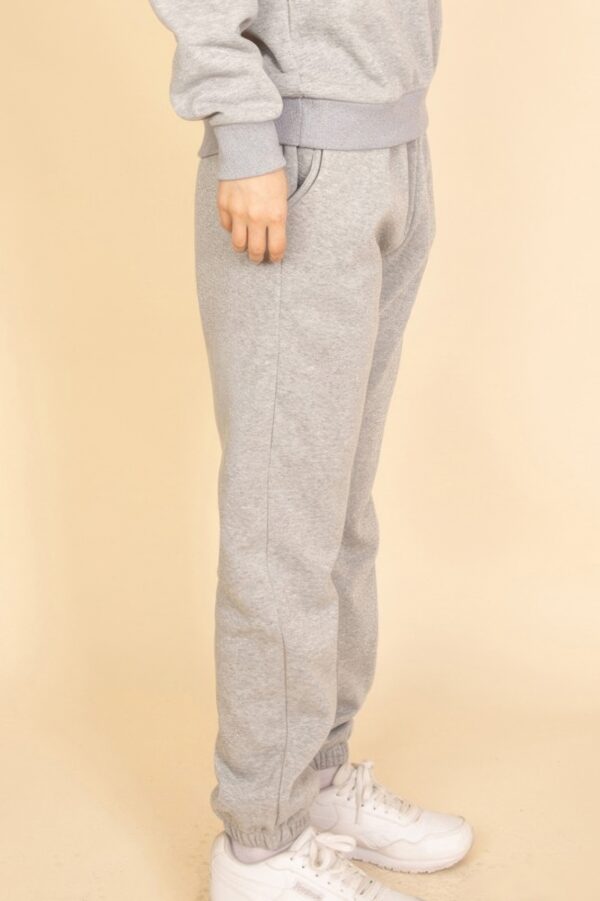 Poly Fleece High-Rise Elastic Waist Joggers