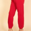 Poly Fleece High-Rise Elastic Waist Joggers