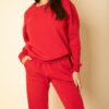 Poly Fleece Crewneck Pullover – Relaxed Fit