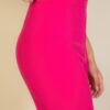 High-Waist Stretch Crepe Flare Pants