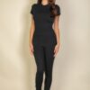 Short Sleeve Round Neck T-Shirt – Fitted Silhouette