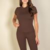 Short Sleeve Round Neck T-Shirt – Fitted Silhouette