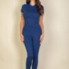Short Sleeve Round Neck T-Shirt – Fitted Silhouette