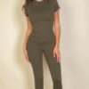 Short Sleeve Round Neck T-Shirt – Fitted Silhouette