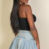 Cropped Square-Neck Tank Top