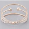 Dazzling Elegance Bracelet – Diamond Accent, Polished Finish