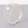 Dazzling Elegance Bracelet – Diamond Accent, Polished Finish