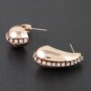 Rhinestone Teardrop Earrings – Sparkling Teardrop