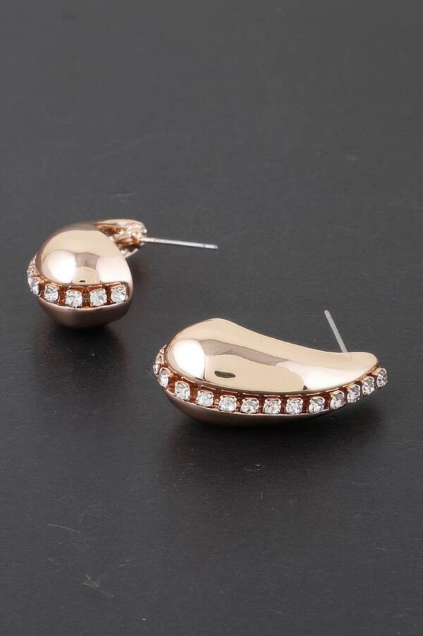 Rhinestone Teardrop Earrings – Sparkling Teardrop
