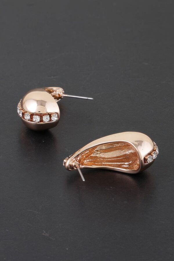 Rhinestone Teardrop Earrings – Sparkling Teardrop
