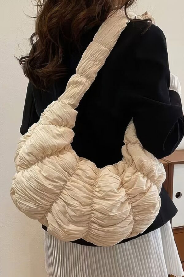 Quilted Nylon Padded Crossbody Bag – Lightweight