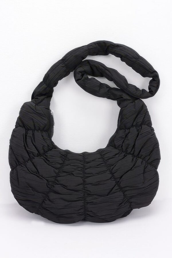 Quilted Nylon Padded Crossbody Bag – Lightweight
