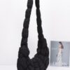Quilted Nylon Padded Crossbody Bag – Lightweight