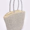 Faux Straw Sunshine Tote – Basket-Style Beach Bag