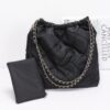 Quilted Chain Shoulder Bag with Detachable Mini Bag