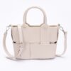 Faux Leather Tote – Polished Finish, Compact Carryall