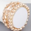 Multi-Stone Beaded Bracelet – Polished Finish