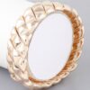 Diamond Scale Cuff Bracelet – Polished Scale Texture